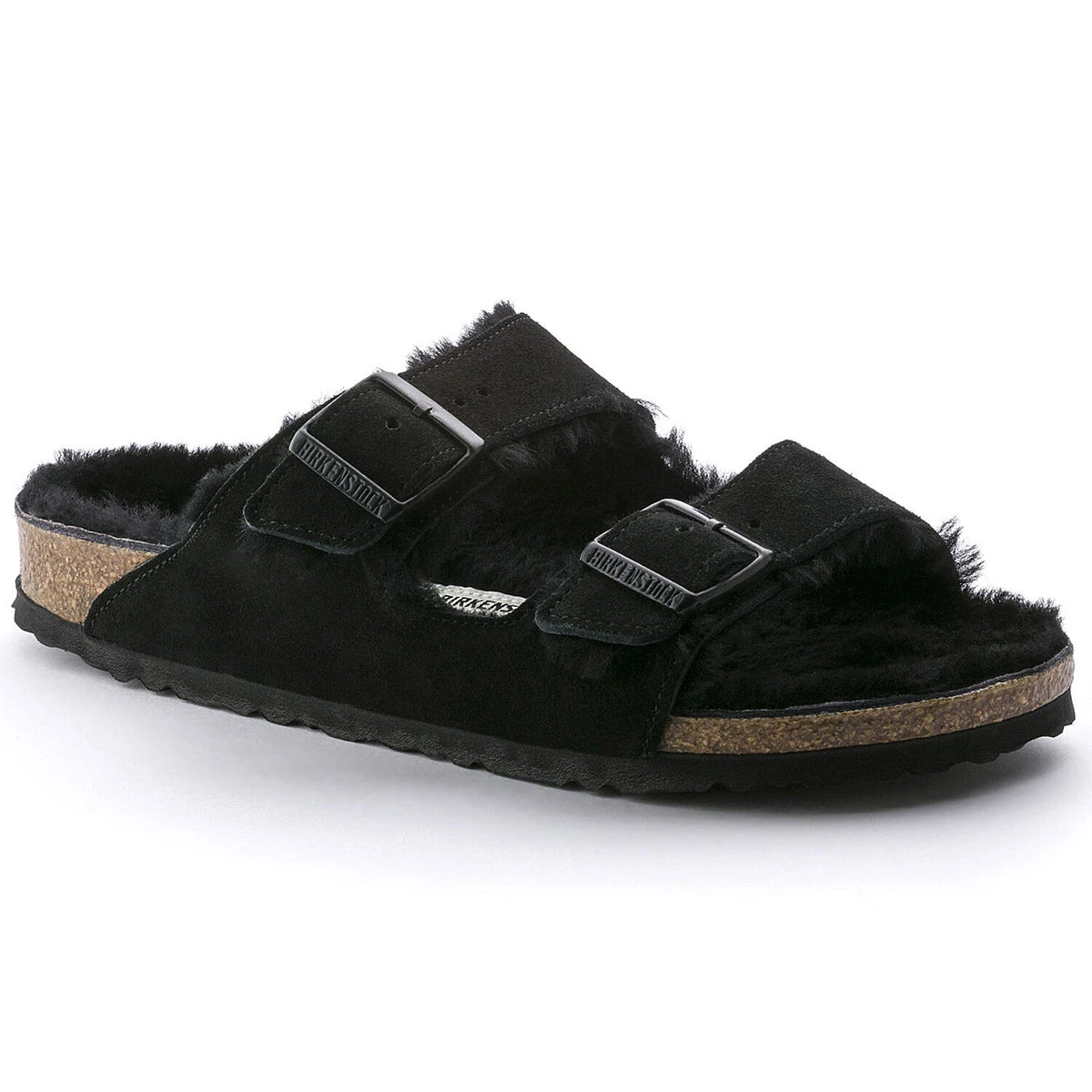 Birkenstock Arizona Shearling Suede Leather 1 Birkenstock Arizona Shearling Suede Leather
