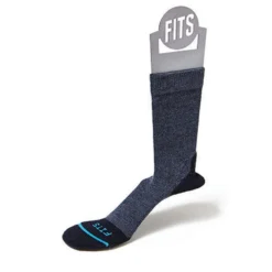 Light Hiker Solid Crew Socks -Fashion Footwear Store Light Hiker Crew Socks F1002 Navy