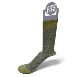 Women's Links Crew Socks 7 Women's Links Crew Socks -Fashion Footwear Store Links Crew Socks F5310 Dried Herb Stormy Weather