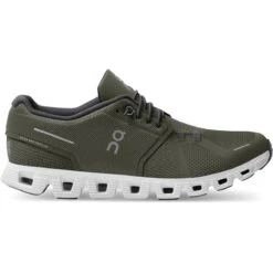 On Running Men's Cloud 5 -Fashion Footwear Store Small PNG 59.98912 cloud 5 ss22 olive white m g1 1