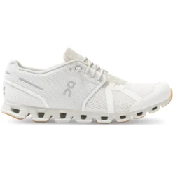 On Running Men's Cloud -Fashion Footwear Store Small PNG SS21 Cloud White Sand M Pack Shot 1 1