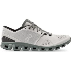 On Running Men's Cloud X -Fashion Footwear Store Small PNG SS21 Cloud X Glacier Olive M Pack Shot 1