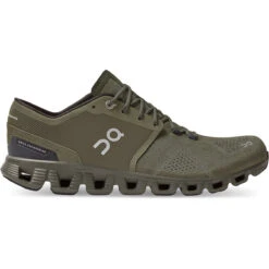 On Running Men's Cloud X -Fashion Footwear Store Small PNG cloud x fw21 olive fire m g1 2